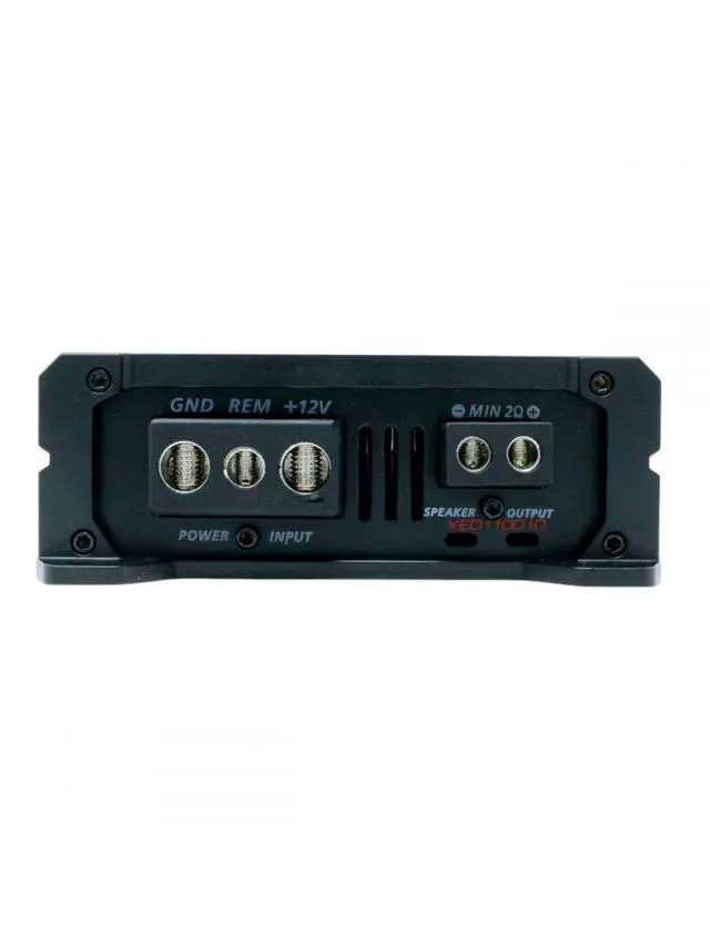 Alt view image 5 of 6 - Cerwin Vega 1100W RMS 1 Channel High-Efficiency Class D Monoblock Amplifier,Car Audio Powerhouse, Compact with Vega Bass Boost, Ideal for Car Speakers, RCA Pass Thru - XED11001D