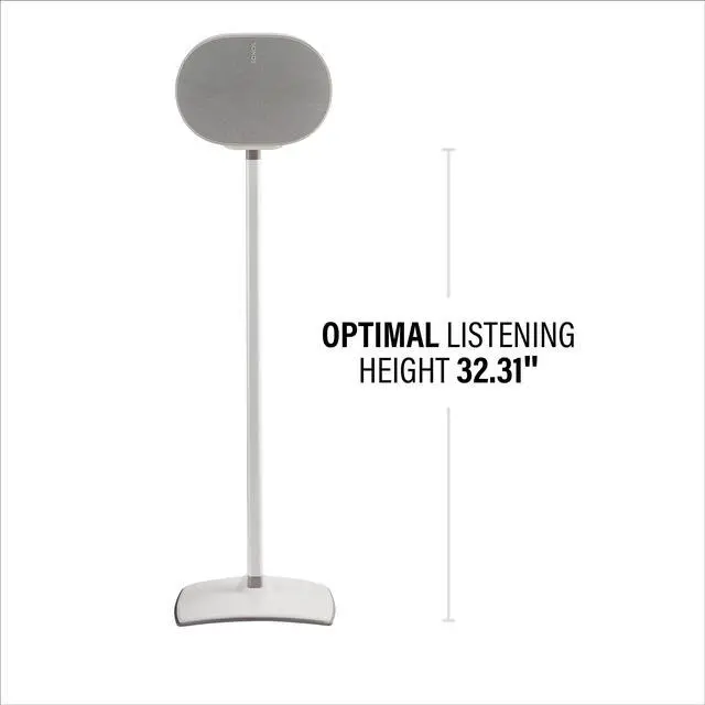 Alt view image 2 of 6 - Speaker Stands for Sonos Era 300 (Pair) - WSSE32-W2