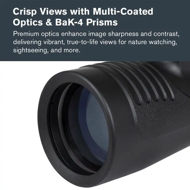 Alt view image 4 of 6 - Outland X 20x50 Monocular Includes Smartphone Adapter and Tripod Large 50mm Objective Lens Multi-Coated Optics BaK-4 Prism Waterproof & Fogproof Belt Case Included