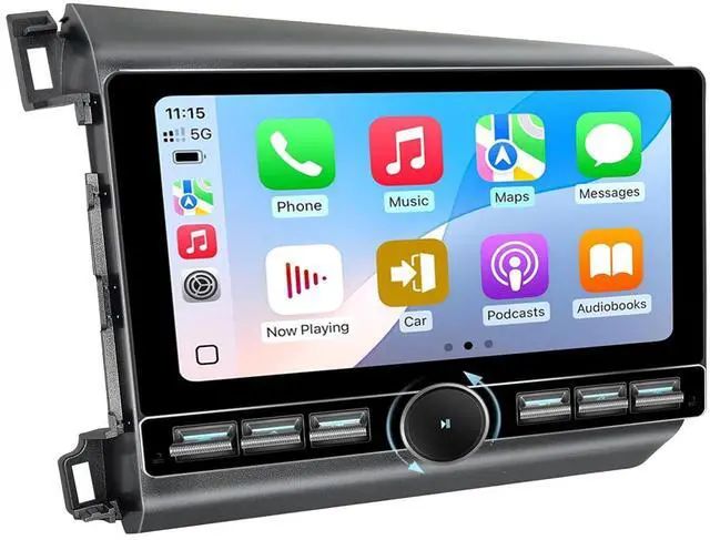 Main image of 4+64GB Android 15 8-core for Honda Civic Radio 2012-2015 Car Stereo Wireless Carplay Android Auto with 10.8" IPS Touchscreen GPS Navigation for Car Head Unit Built-in DSP Free Backup Camera