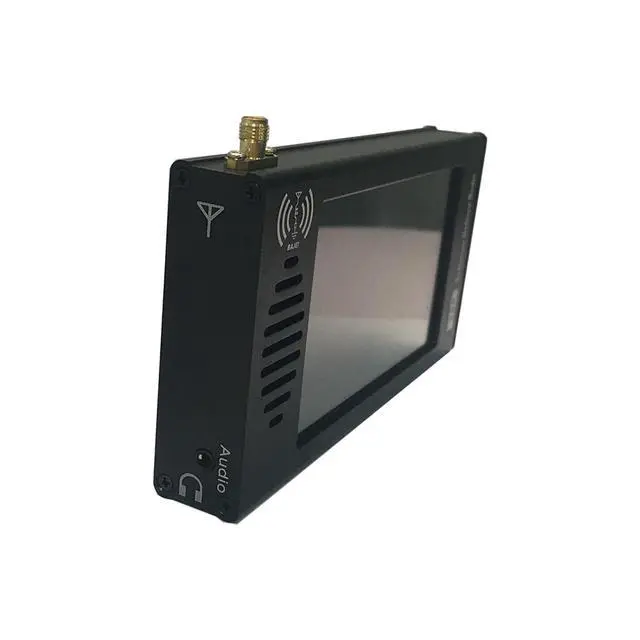Alt view image 3 of 5 - Full-Bands DSP SDR Radio Receiver 4.3 IPS Screen FM/AM/LSB/USB/CW, 192kHz Spectrum Rechargeable 5000mAh Rechargeable Battery Aluminum Alloy Shell Nice Sound