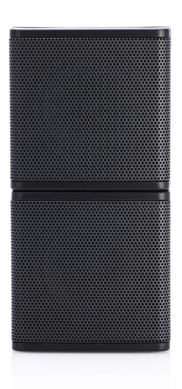 Alt view image 5 of 6 - MC2.5B Dual 2.5 Swiveling Surround Sound Mini Cube Speaker (Pair, Black) (Without Brackets)