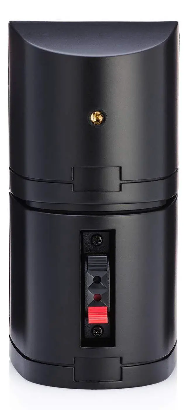 Alt view image 6 of 6 - MC2.5B Dual 2.5 Swiveling Surround Sound Mini Cube Speaker (Pair, Black) (Without Brackets)