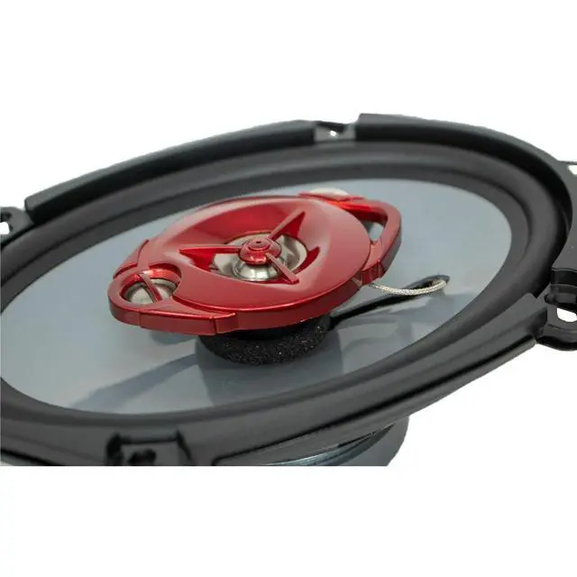 Alt view image 3 of 6 - 4X Soundxtreme ST-680 5x7 Inch / 6x8 Inch 3-Way 700 Watts Coaxial Car Speakers 4-Ohm Polypropylene Mid-Woofer Cone Material Polyester Foam Speaker Surround