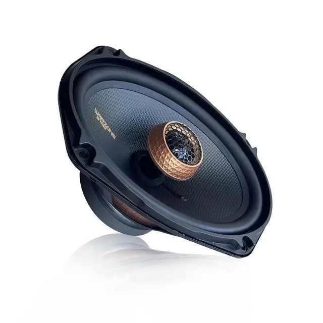 Alt view image 2 of 6 - 2X WZ69PTi 6x9-Inch Super Coaxial Speaker Pair, 4 Ohm, 650W Max, 200W RMS, 92dB Sensitivity, Ferrite Woofer & PEI Dome Tweeter for Pro Car Audio