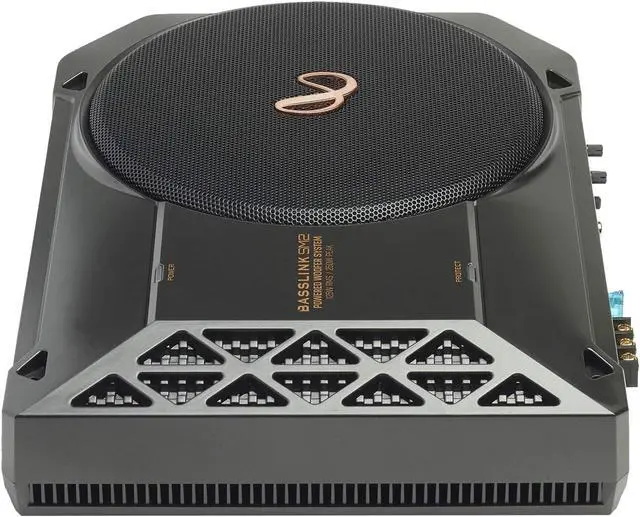 Alt view image 2 of 6 - Basslink SM2- Powered, 8 Underseat Subwoofer with Remote Control