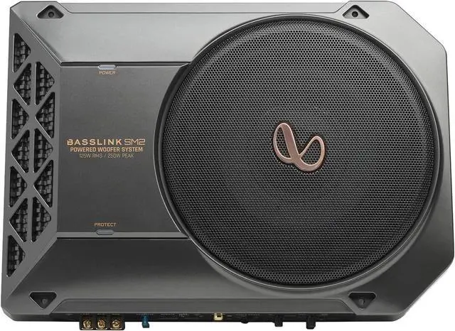 Alt view image 3 of 6 - Basslink SM2- Powered, 8 Underseat Subwoofer with Remote Control