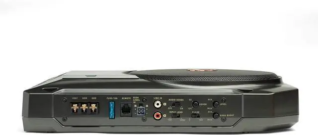 Alt view image 5 of 6 - Basslink SM2- Powered, 8 Underseat Subwoofer with Remote Control