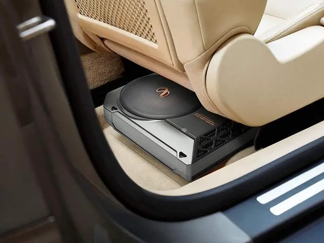 Alt view image 6 of 6 - Basslink SM2- Powered, 8 Underseat Subwoofer with Remote Control