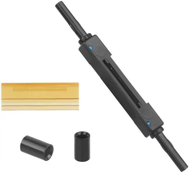 Alt view image 3 of 6 - 50-Pack Fiber Optic Quick Connector Mechanical Splice for Bare Fiber & Fiber Pigtail