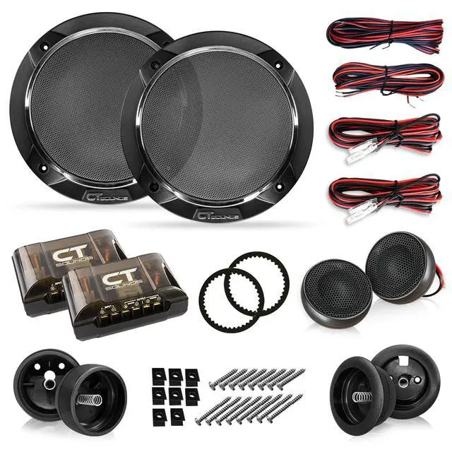 Alt view image 6 of 6 - Meso 5.25 240 Watt 2-Way Premium Component Speaker Set