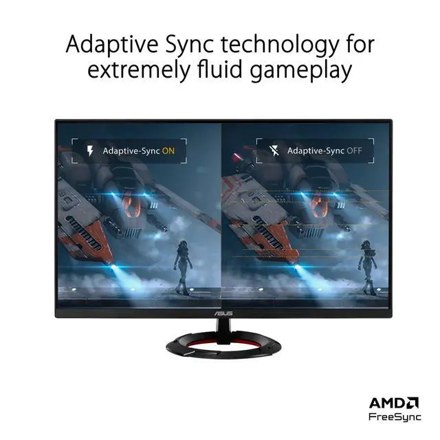 Alt view image 4 of 6 - TUF Gaming 27 1080P Monitor (VG279Q3R) - Full HD, 180Hz, Fast IPS, Extreme Low Motion Blur, 1ms, FreeSync, Variable Overdrive, Shadow Boost, Eye Care, 100% sRGB