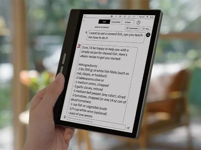 Alt view image 5 of 6 - B751C Color ePaper Tablet 7 Inch for Note-Taking, Reading and Writing with Case and Stylus