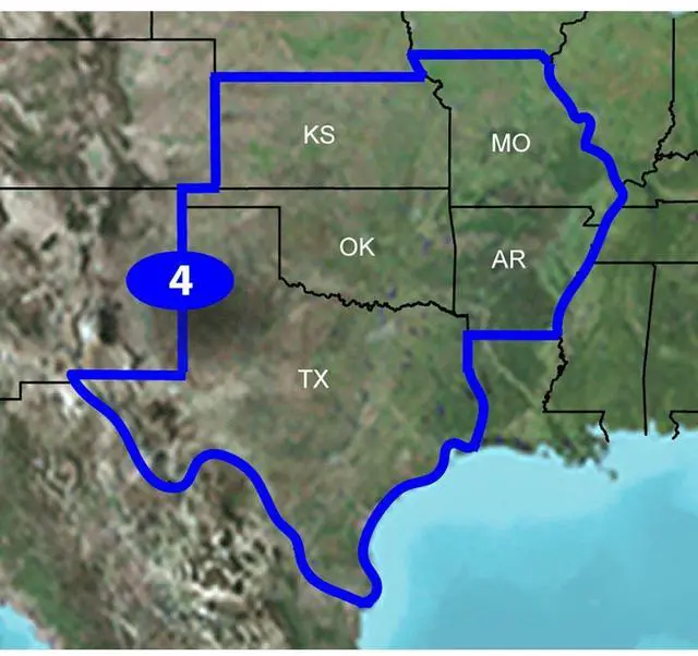 Main image of Topo US 24k South Central, MicroSD/SD