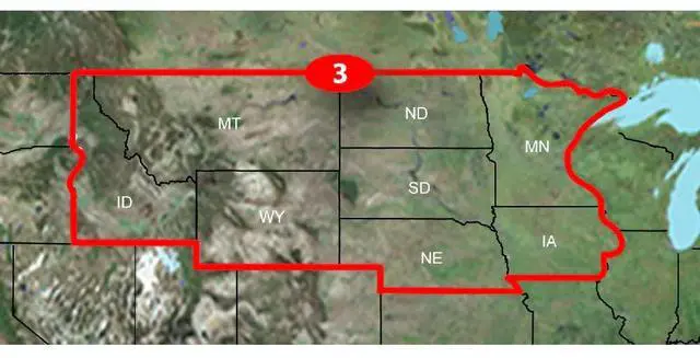 Main image of Topo US 24k North Central, MicroSD/SD