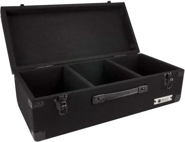 Main image of C45200 Carpeted Case for 45 Rpm Vinyl Records with Surface Mount Hardware, Black