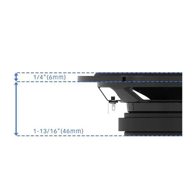 Alt view image 3 of 6 - KFC-1398RS 5-1/4" 2-Way Car Speakers 330W Peak Power, Acoustic Sound Harmonizer, Sound Field Enhancer, Easy Installation