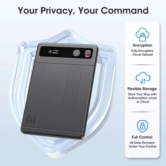 Alt view image 5 of 6 - AI Voice Recorder - AI Note Taking Device with Transcribe & Summarize, Support 118 Languages, 64GB APP Control, AI Noise Cancellation, Clear Audio Recorder for Lectures, Meetings, Calls