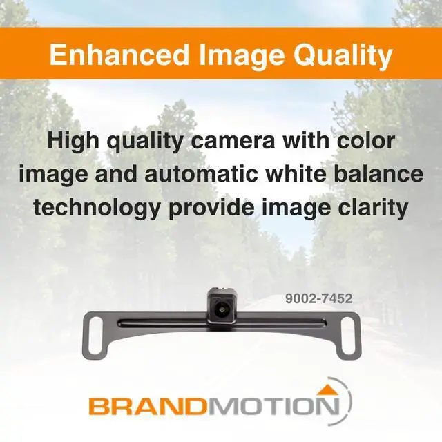 Alt view image 4 of 6 - 9002-7452 Factory Tailgate Harness with Dual Mount Camera fits 2017-2021 F250 F350 Super Duty with Factory Rear Vision | Waterproof Case with Anti-Fog Lens | 150° Wide Reverse View | Fits 2017-2021 F2
