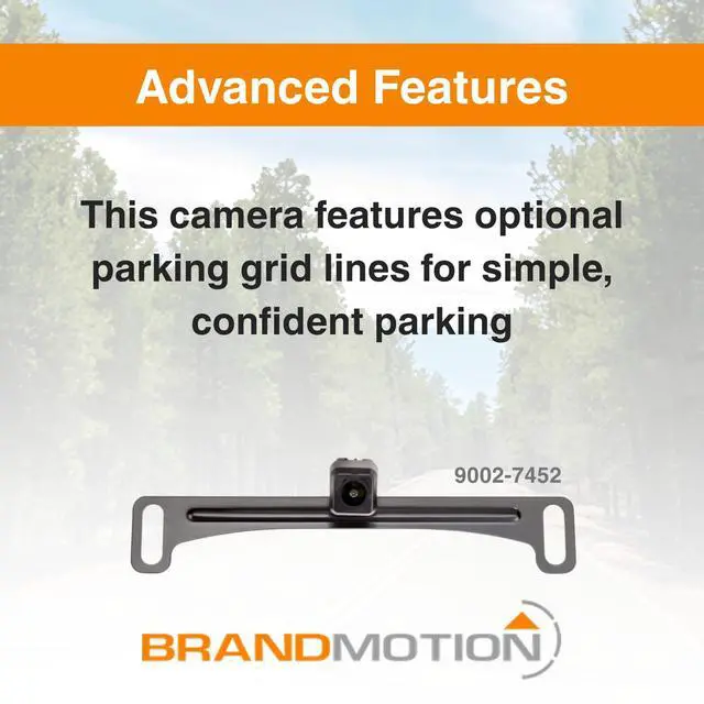 Alt view image 5 of 6 - 9002-7452 Factory Tailgate Harness with Dual Mount Camera fits 2017-2021 F250 F350 Super Duty with Factory Rear Vision | Waterproof Case with Anti-Fog Lens | 150° Wide Reverse View | Fits 2017-2021 F2