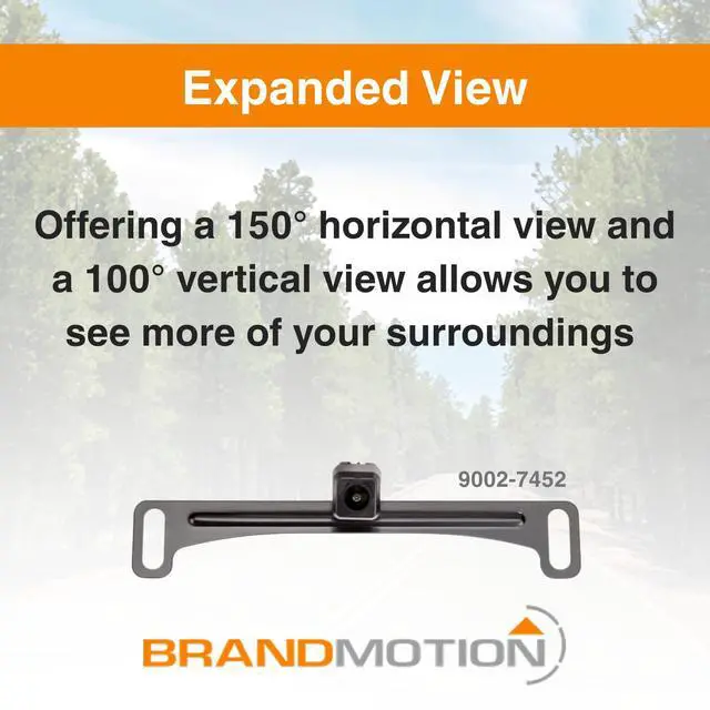 Alt view image 6 of 6 - 9002-7452 Factory Tailgate Harness with Dual Mount Camera fits 2017-2021 F250 F350 Super Duty with Factory Rear Vision | Waterproof Case with Anti-Fog Lens | 150° Wide Reverse View | Fits 2017-2021 F2