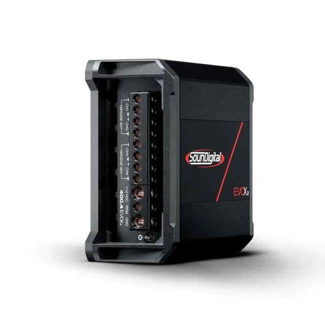 Alt view image 3 of 6 - 400.4 EVOX 4 ohm 4 Channel 100Watt Vehicle Amplifier 4004EVOX4