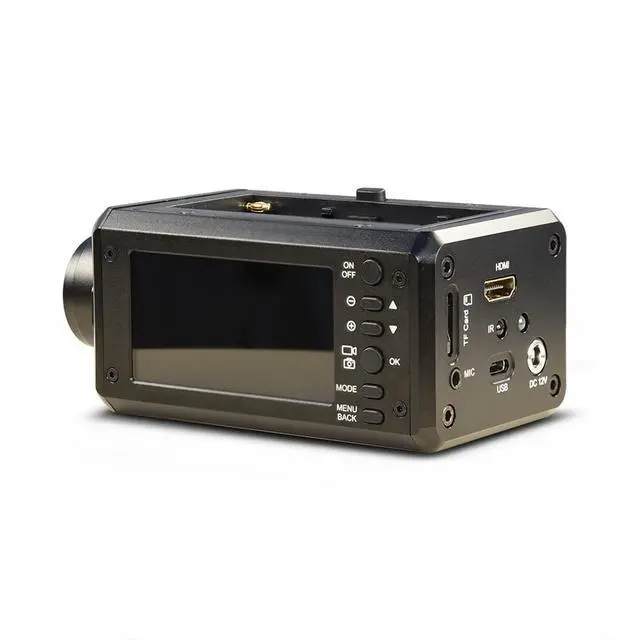 Alt view image 5 of 6 - 4K Digital Camera 3" Screen 3840 * 2160/30FPS HDMI 1080P USB Webcam Support NP-F980 F970 F960 External Battery and 3.5MM Microphone with 3.2mm Manual Fix Wide Angle Lens
