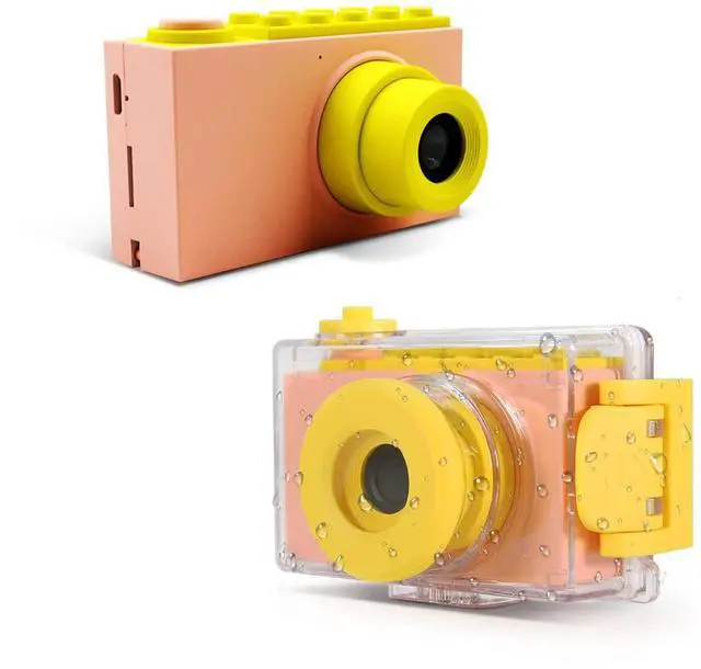 Main image of myFirst Camera 2 - Kids Action and Underwater Camera, 8MP 1080P HD Video, Toddler Digital Camera, Webcam, Tripod Mount, MicroSD Card, Neck Lanyard, Christmas or Birthday Gift for Kids 3-12 (Pink)
