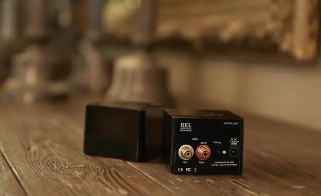 Alt view image 6 of 6 - HT-Air MKII Wireless Transmitter and Receiver Seamless Connection for Home Theater, HiFi Subwoofers, and Surround Sound Systems Compatible with REL Serie HT and All Models