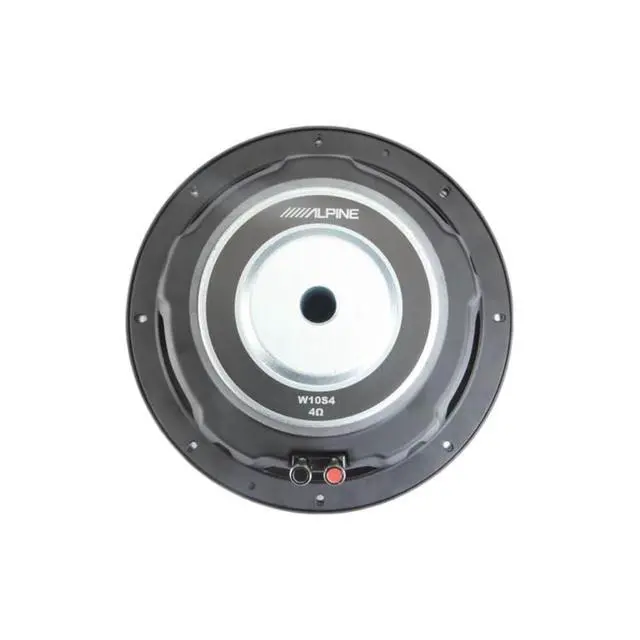 Alt view image 4 of 4 - W10S4 10" 750 Watt Peak 250 Watt RMS 4-Ohm Car Audio Subwoofer Sub