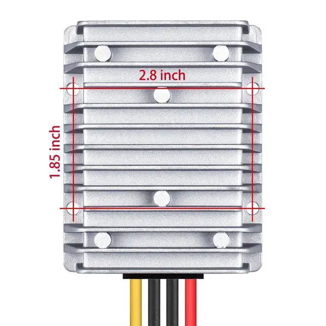 Alt view image 6 of 6 - Waterproof DC/DC 24V 36V to 48V Boost Converter 20A 960W Step Up Voltage Regulator Module Car Power Supply Voltage Transformer (Input 20V-42V)
