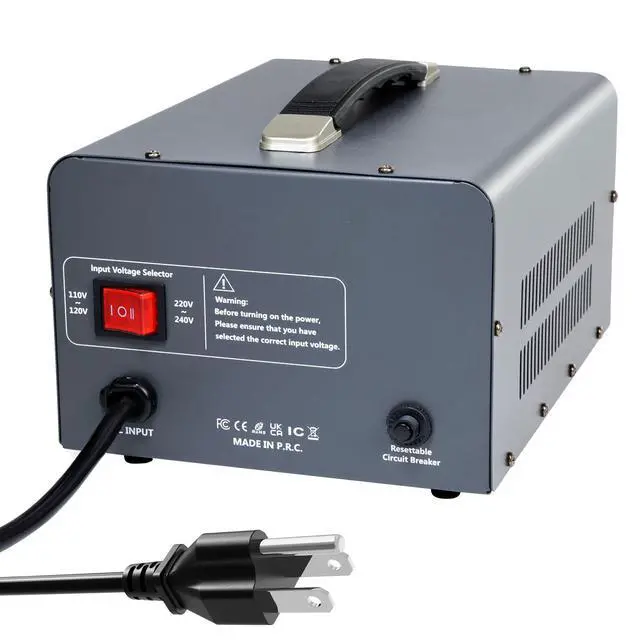 Alt view image 2 of 4 - 4000W 120V to 240V Voltage Converter Transformer Step Up/Down 110/120V(US/CA/MX) - 220/240V(CN/AU/UK/EU)