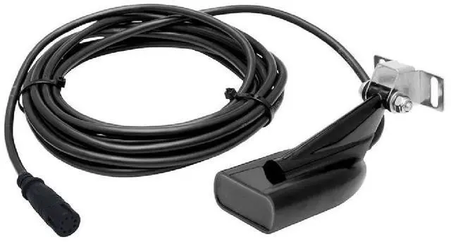 Main image of HDI Skimmer Tansducer 83/200/455/800kHz for HOOK2 and Hook Reveal, with Temperature Sensor