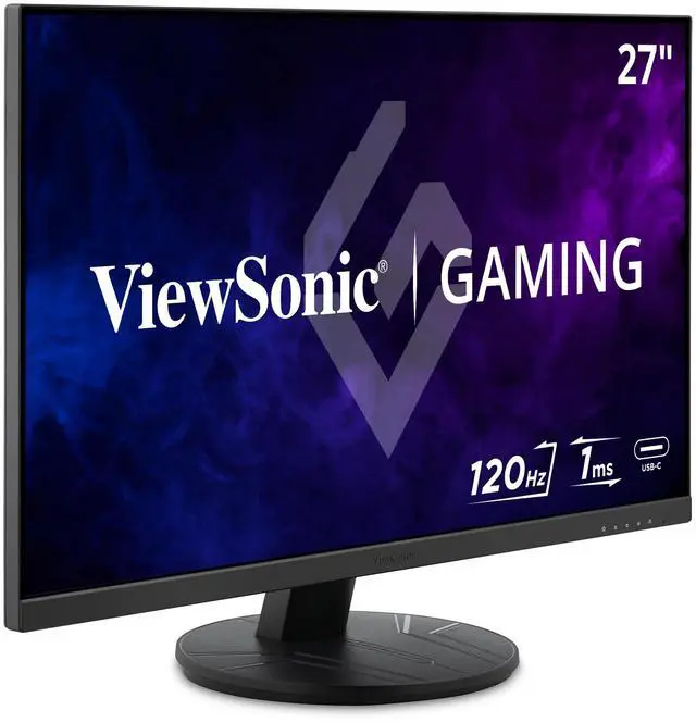 Main image of VX2716A 27 Inch 1080p Gaming Monitor, IPS Display with 120Hz and 1ms for Smooth Home Entertainment, DisplayPort, USB-C, and HDMI Inputs