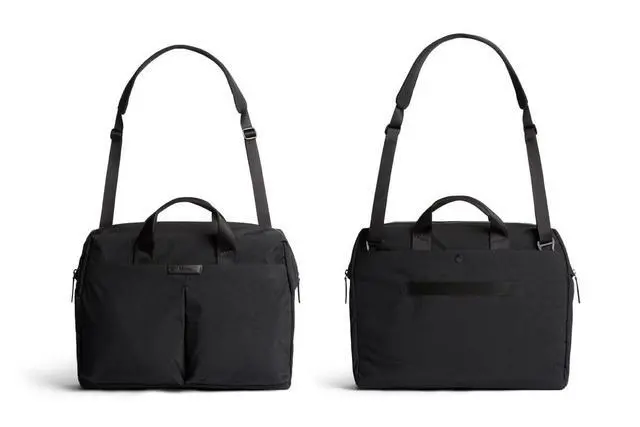 Alt view image 3 of 6 - Tokyo Work Bag (20L laptop messenger bag) - Raven