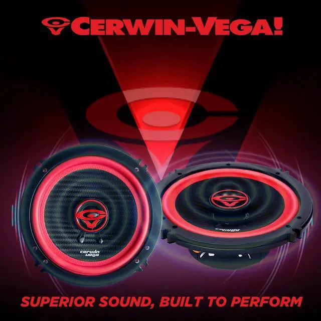 Alt view image 4 of 6 - V652 Vega 2-Way 6.5 Inch 360 Watts 2 Ohm Coaxial Full Range Speakers