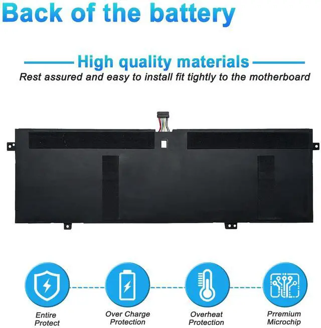 Alt view image 4 of 6 - 75Wh L21M4PH1 L21C4PH1 Laptop Battery Replacement for Lenovo Yoga Slim 9-14IAP7 82T0, Yoga Slim 9-14IAP7 82T1 Series L21B4PH1 L21C4PH1 SB11F35902 4833mAh 4-Cell