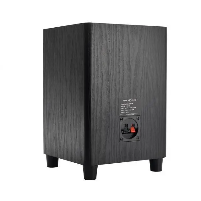 Alt view image 3 of 6 - 6.5 Inch Passive Subwoofer, 100W Power Heavy Bass Powerful Sound Synthetic Fiber Wood Material, Passive Speaker for Home Theater Party Plug and Play