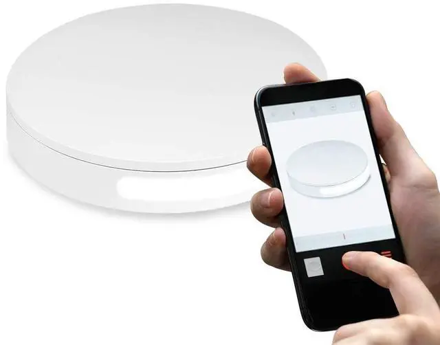 Main image of Foldio360 (Smart 360 Photography Turntable Controlled by Smartphone for 360 Product Photography / Create 360 Degree Images and Video for your shop, Youtube, TikTok, Instagram, 3D Scanning)