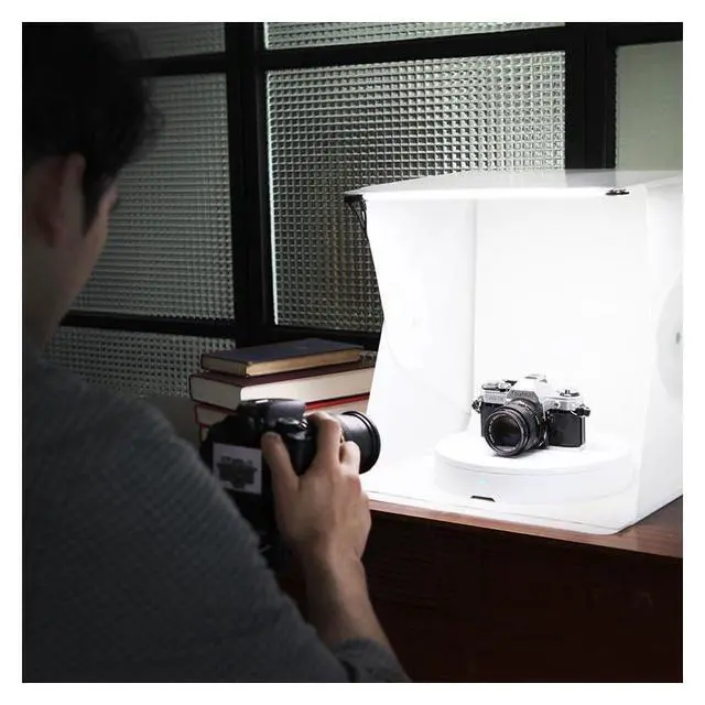 Alt view image 2 of 6 - Foldio360 (Smart 360 Photography Turntable Controlled by Smartphone for 360 Product Photography / Create 360 Degree Images and Video for your shop, Youtube, TikTok, Instagram, 3D Scanning)