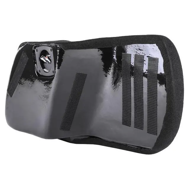 Alt view image 5 of 6 - Single 8" Sealed Subwoofer Enclosure Compatible with 2017-2021 Honda Civic Hatchback Sport Vehicles