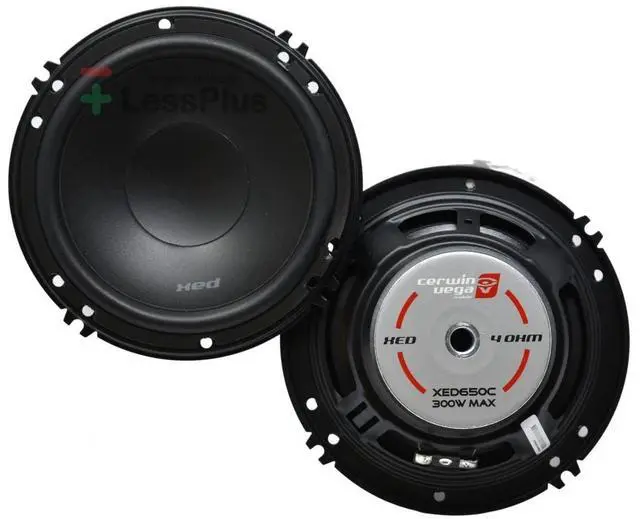 Main image of XED650C 6.5" 300W 2-Way Car Audio Component Speakers 4