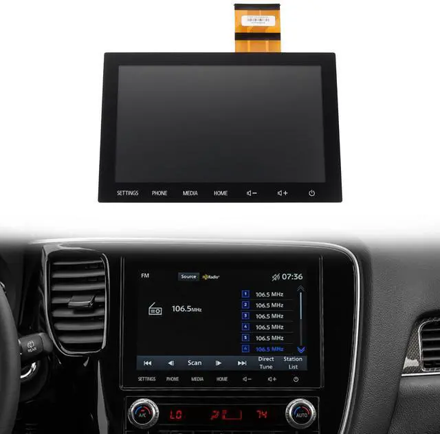Main image of 8" Touch Digitizer LCD Screen Radio Compatible with 2020 2021 2022 Mitsubishi Outlander Replaces 8740A103 8740A098