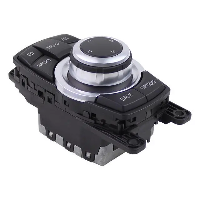 Alt view image 2 of 6 - Navigation System iDrive Controller Switch 4-Pin for BMW 118i 120i 320i 325i 328i 335i 528i 530i 535i 550i X3 GT xDrive