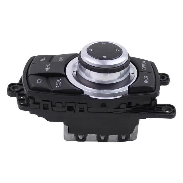 Alt view image 3 of 6 - Navigation System iDrive Controller Switch 4-Pin for BMW 118i 120i 320i 325i 328i 335i 528i 530i 535i 550i X3 GT xDrive