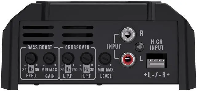 Alt view image 5 of 6 - IR 400.1 BASS 2 Ohms - Iron Line Digital Sub Amplifier, 2 Stable, Mono Car Audio, 400 Watts RMS, Compact Digital Amplifier, Full Range Sound Quality, Crossover, Bass Boost, for Subwoofers