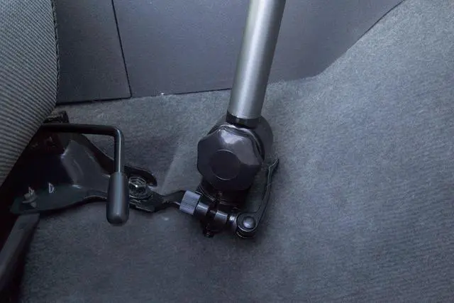 Alt view image 4 of 6 - Laptop Vehicle Mount, No-Drill Computer Seat Mount, Full Motion Adjustable Design for Auto, Truck, Car, Van Use
