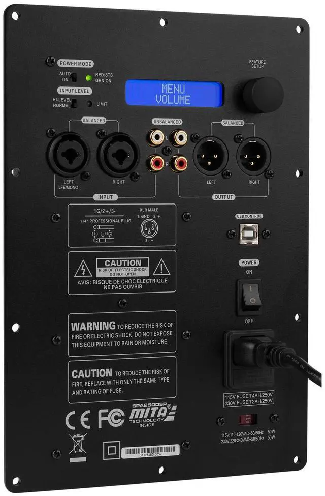 Main image of SPA250DSP 250W Subwoofer Plate Amplifier with DSP