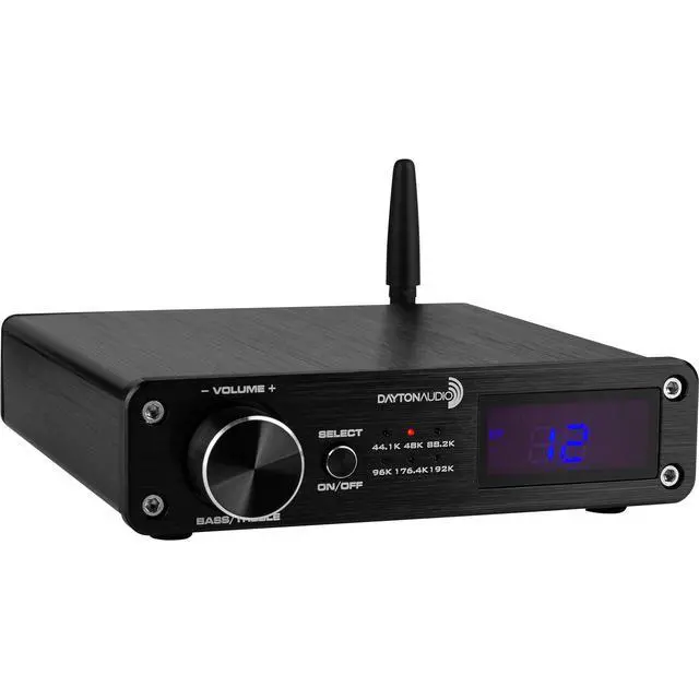 Alt view image 2 of 6 - DTA-PRO 100W Class D Bluetooth Amplifier with USB DAC IR Remote and Sub Output