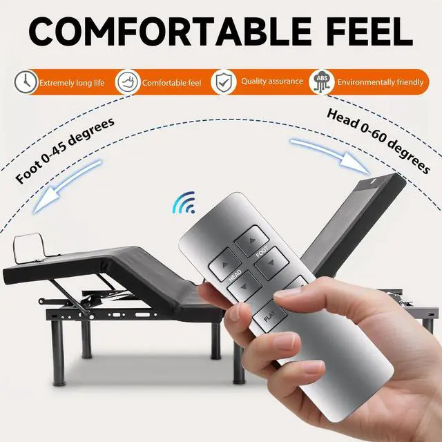 Alt view image 2 of 6 - Replacement Remote Control fit for Serta Motion Essentials 3 (III) or iSeries Base Adjustable Bed